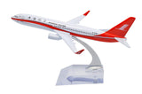 1:400 16cm Boeing B737-800 China Shanghai Airlines Metal Airplane Model Plane Toy Plane Model