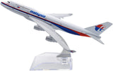 1:400 16cm Boeing B747 Malaysia Airlines Metal Airplane Model Plane Toy Plane Model