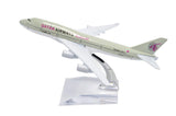 1:400 16cm Boing B747-400 Qatar Airways Plane Metal Airplane Model Plane Toy Plane Model