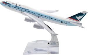 1:400 16cm Boeing B747-400 Cathay Pacific Airways Metal Airplane Model Plane Toy Plane Model