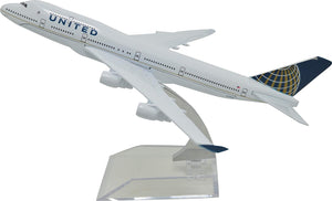 1:400 16cm Boeing B747-400 United Airlines Metal Airplane Model Plane Toy Plane Model