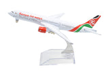 1:400 16cm Boeing B-777 Kenya Airways Metal Airplane Model Plane Toy Plane Model