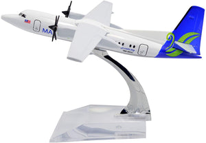 1:400 16cm Fokker-f50 Maswings Airlines Metal Airplane Model Plane Toy Plane Model