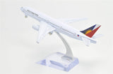 1:400 16cm Boeing B777 Philippine Airlines Metal Airplane Model Plane Toy Plane Model