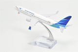 1:400 16cm Boeing B737 Garuda Indonesia Metal Airplane Model Plane Toy Plane Model
