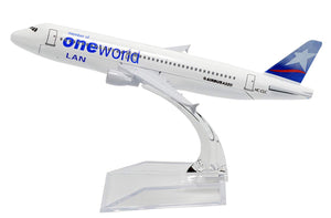 1:400 16cm Air Bus A320 LAN Airlines One World Metal Airplane Model Plane Toy Plane Model