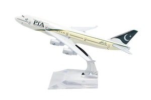 1:400 16cm Boeing B747-400 PIA Metal Airplane Model Plane Toy Plane Model