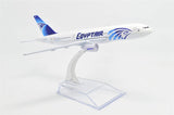 1:400 16cm Boeing B777-300 Egyptair Metal Airplane Model Plane Toy Plane Model