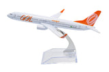 1:400 16cm Boeing B737-800 GOL Airlines Metal Airplane Model Plane Toy Plane Model