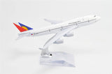 1:400 16cm Boeing B747-400 Philippine Airlines Metal Airplane Model Plane Toy Plane Model