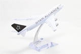1:400 16cm Boeing B747 Star Alliance Metal Airplane Model Plane Toy Plane Model