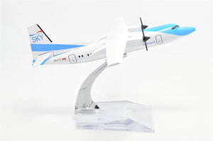 1:400 16cm Fokker-f50 Sky Aviation Metal Airplane Model Plane Toy Plane Model
