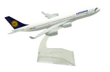 1:400 16cm Air Bus A340 Lufthansa Airlines Metal Airplane Model Plane Toy Plane Model