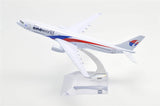 1:400 16cm Malaysia Airlines Airbus A330 ONE World Metal Airplane Model Plane Toy Plane Model