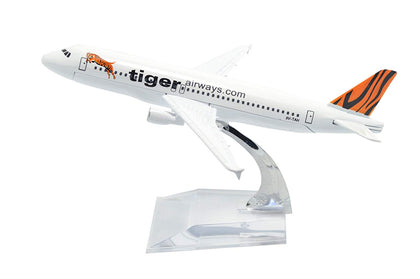 1:400 16cm Air Bus A320 Tigerair Metal Airplane Model Plane Toy Plane Model