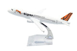 1:400 16cm Air Bus A320 Tigerair Metal Airplane Model Plane Toy Plane Model