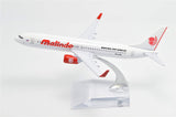 1:400 16cm Malindo Air Boeing B737 Metal Airplane Model Plane Toy Plane Model