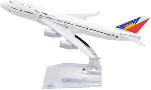 1:400 16cm Boeing B747-400 Philippine Airlines Metal Airplane Model Plane Toy Plane Model