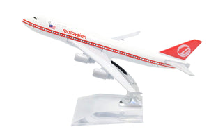 1:400 16cm Malaysia Airlines Malaysian B747-400 Metal Airplane Model Plane Toy Plane Model