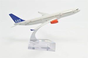 1:400 16cm Air Bus A330 Scandinavian Airlines SAS Metal Airplane Model Plane Toy Plane Model