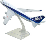 1:400 16cm Boeing B747-400 ANA Airlines Metal Airplane Model Plane Toy Plane Model