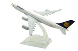 1:400 16cm Air Bus A340 Lufthansa Airlines Metal Airplane Model Plane Toy Plane Model