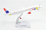 1:400 16cm Air Bus A320 Vivacolombia Metal Airplane Model Plane Toy Plane Model