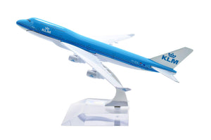 1:400 16cm Boeing B747-400 KLM Metal Airplane Model Plane Toy Plane Model