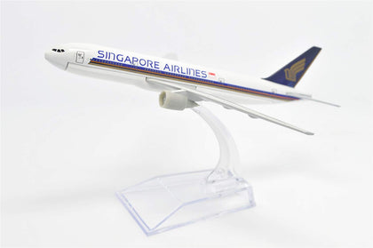 1:400 16cm B777 Singapore Airlines Metal Airplane Model Plane Toy Plane Model