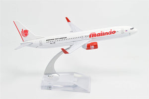 1:400 16cm Malindo Air Boeing B737 Metal Airplane Model Plane Toy Plane Model