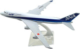 1:400 16cm Boeing B747-400 ANA Airlines Metal Airplane Model Plane Toy Plane Model