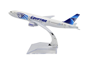 1:400 16cm Boeing B777-300 Egyptair Metal Airplane Model Plane Toy Plane Model