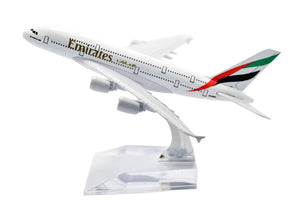 1:400 16cm Air Bus A380 Emirates Airlines Metal Airplane Model Plane Toy Plane Model