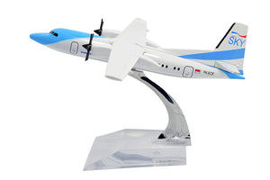1:400 16cm Fokker-f50 Sky Aviation Metal Airplane Model Plane Toy Plane Model