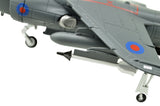 :72 Sea Harrier Fighter Attack Metal Plane Model,British Navy 1982,Military Airplane Model,Diecast Plane,for Collecting and Gift