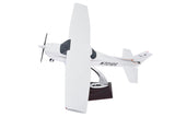 1:32 10.8inch Cessna 172 with Landing Gear ABS Resin Airplane Model,Diecast Plane,for Collecting and Gift