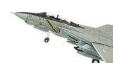 1:100 F-14A Tomcat Fighter Attack Metal Plane Model,US Navy 2003, Military Airplane Model,Diecast Plane,for Collecting and Gift