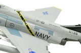 1:100 F-4C Phantom Fighter Attack Metal Fighter Model,US Navy, Military Airplane Model,Diecast Plane,for Collecting and Gift
