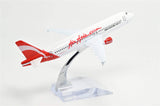 1:400 16cm AIR Asia Air Bus A320 Go Holiday Metal Airplane Model Plane Toy Plane Model