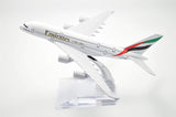 1:400 16cm Air Bus A380 Emirates Airlines Metal Airplane Model Plane Toy Plane Model