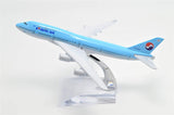1:400 16cm Boeing B747-400 Korean Air Metal Airplane Model Plane Toy Plane Model