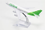 1:400 16cm Boeing B747-400 Citilink Metal Airplane Model Plane Toy Plane Model