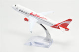1:400 16cm AIR Asia Air Bus A320 Go Holiday Metal Airplane Model Plane Toy Plane Model