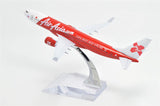1:400 16cm AIR Asia Boeing B737 Metal Airplane Model Plane Toy Plane Model