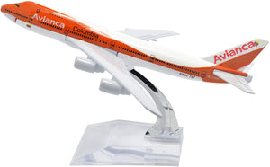 1:400 16cm Boeing B747-200 Avianca Airlines Metal Airplane Model Plane Toy Plane Model