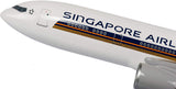 47CM Boeing B777 Singapore Airlines Resin Airplane Model Plane Toy Plane Model