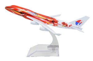 1:400 16cm Malaysia Airlines B747-400 Peony Metal Airplane Model Plane Toy Plane Model