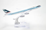 1:400 16cm Boeing B747-400 Cathay Pacific Airways Metal Airplane Model Plane Toy Plane Model