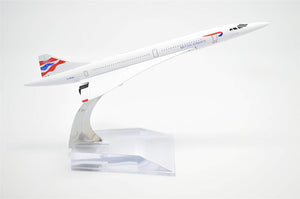 1:400 16cm Concorde British Airways Metal Airplane Model Plane Toy Plane Model