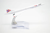 1:400 16cm Concorde British Airways Metal Airplane Model Plane Toy Plane Model